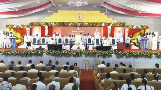 Live: Foundation laying ceremony by Dadi Jankiji | Chennai | 04-09-2018