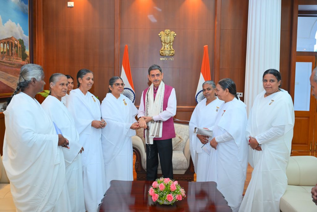 RAKHI TYING TO HIS EXCELLENCY GOVERNOR OF TAMILNADU